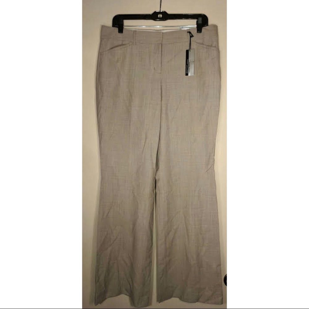 Express Design Studio Tan Editor Pants